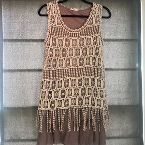 Adorable Boutique Fringe Dress